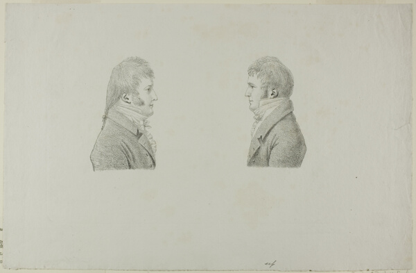 Portraits of King Louis Philippe & Antoine Philippe d'Orleans, duc de Montpensier