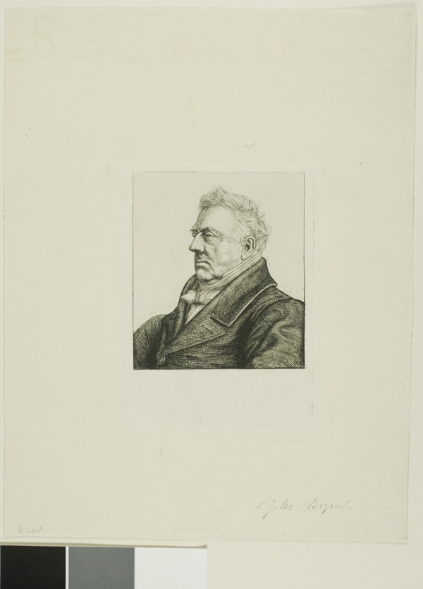 Portrait of Louis Jacques Marie Bizeul, the Breton Archaeologist