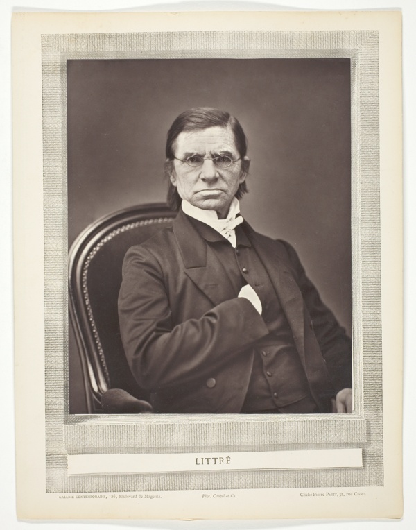 Émile Littré (French lexicographer and philosopher, 1801-1881)