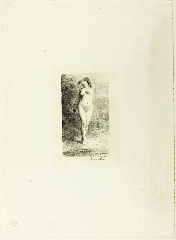 Study of Standing Woman, Seen from Front