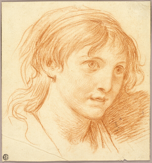 Head of a Girl with Fixed Eyes