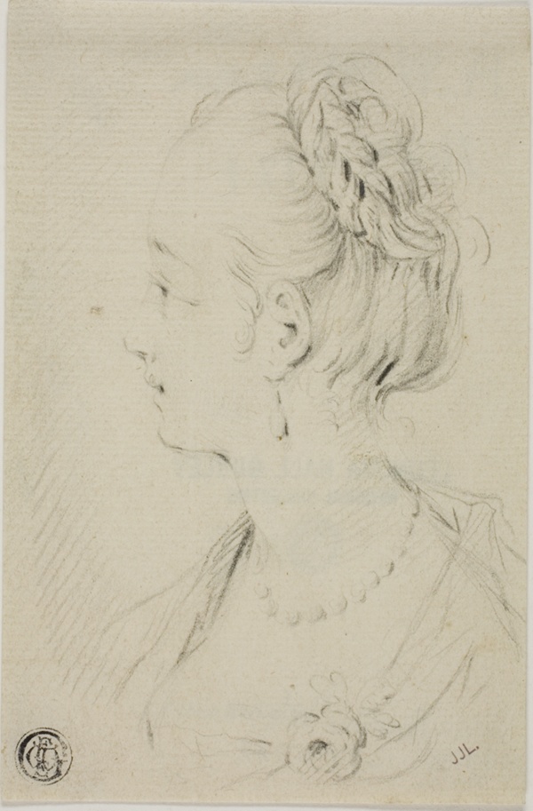 Profile Bust of Young Woman