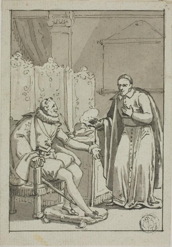 Audience of Cardinal with Henry IV