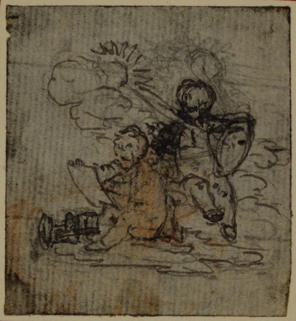 Study for Vignette-Frontispiece of Tacitus 