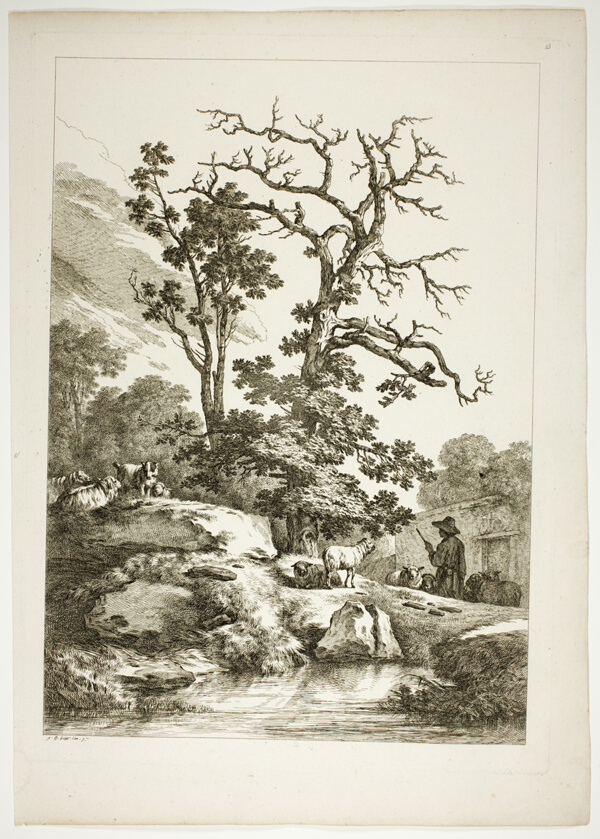 Plate 23 of 38 from Oeuvres de J. B. Huet