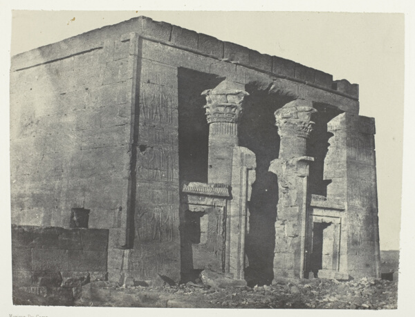 Temple De Dakkeh, Naos; Nubie, plate 95 from the album 