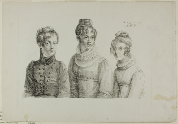 Portrait of Three Adolescents