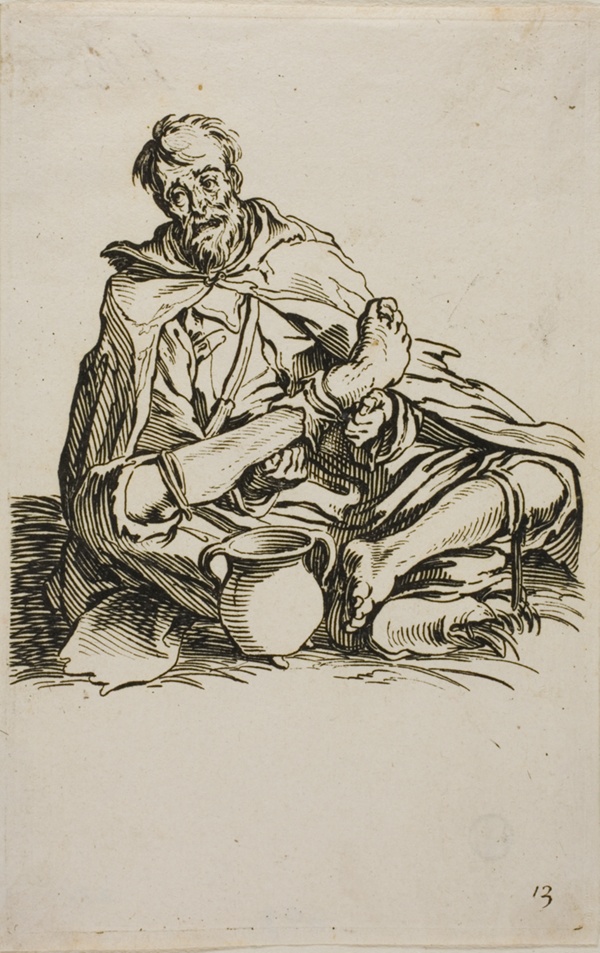 The Sickly One, plate thirteen from The Beggars