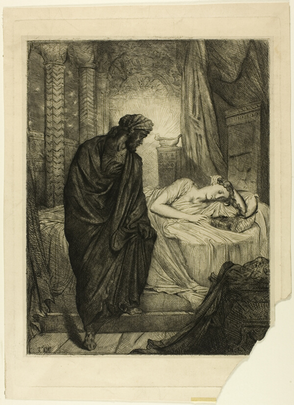 Yet She Must Die, plate eleven from Othello