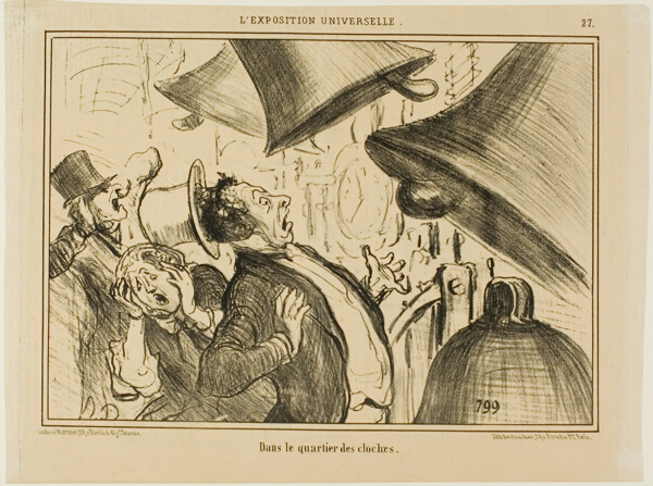 In the bell section, plate 27 from L'exposition Universelle