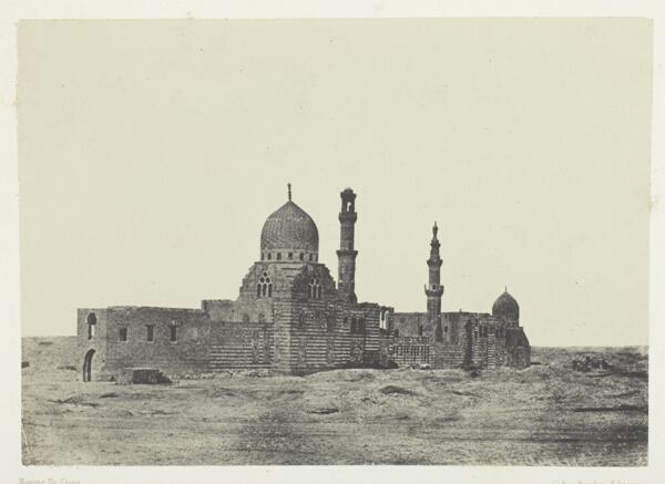 Mosquée et Tombeau des Ayoubites, Le Kaire, plate 6 from the album 