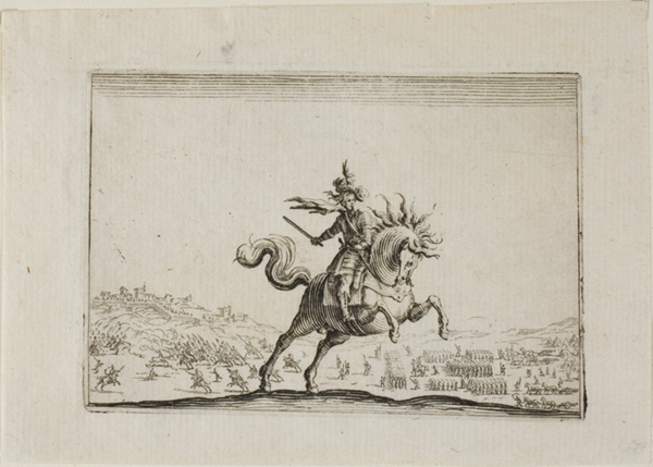 The Commander on Horseback, from The Caprices