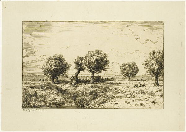 Willows in a Landscape
