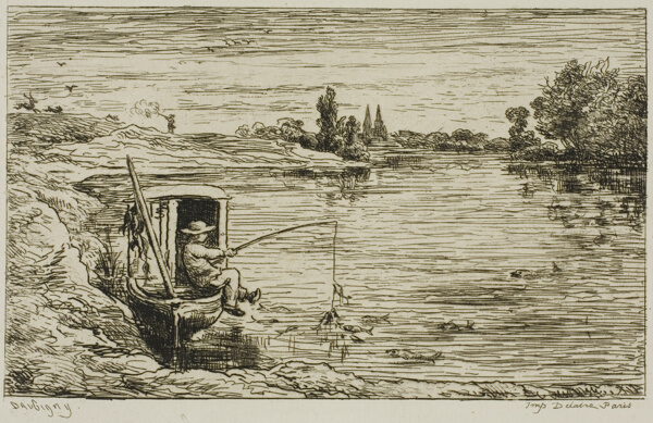 The Ship's Boy Fishing (Fishing with a Line)