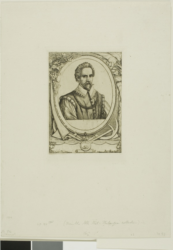 Portrait of René de Laudonnière Sablais (de Burdigale)