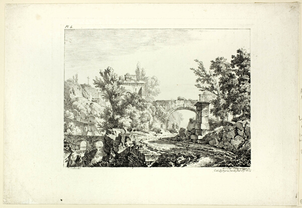 Landscape, plate IV