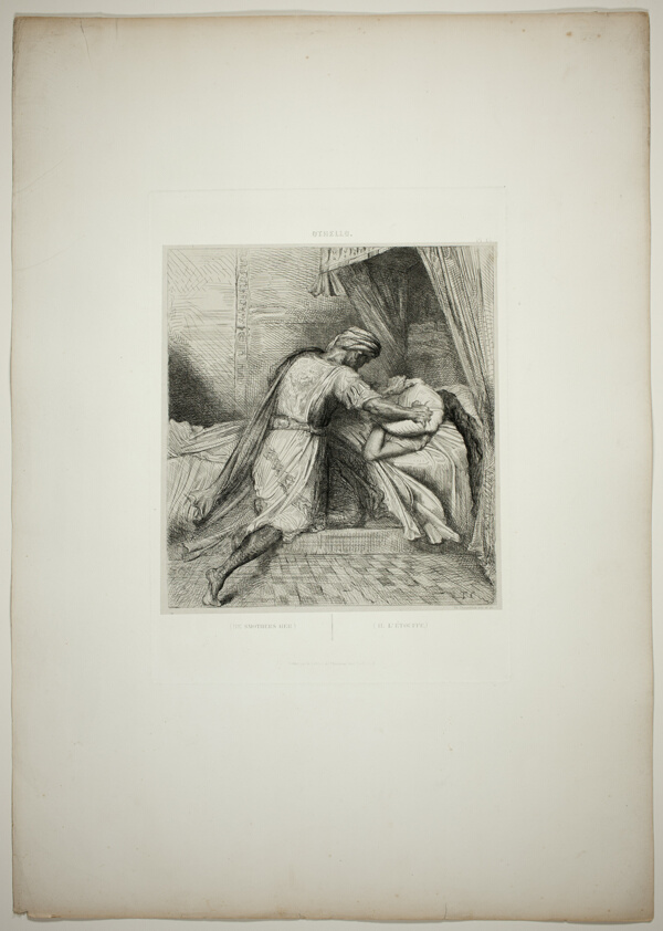 He Smothers Her, plate thirteen from Othello