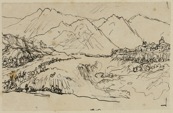 Village in Mountains
