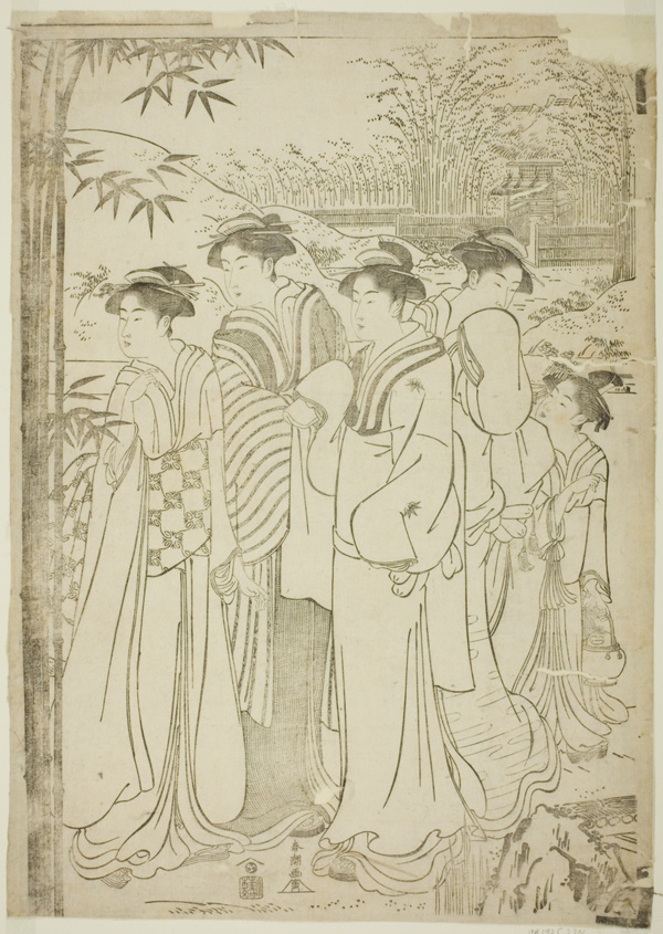 Parody of the Seven Sages of the Bamboo Grove