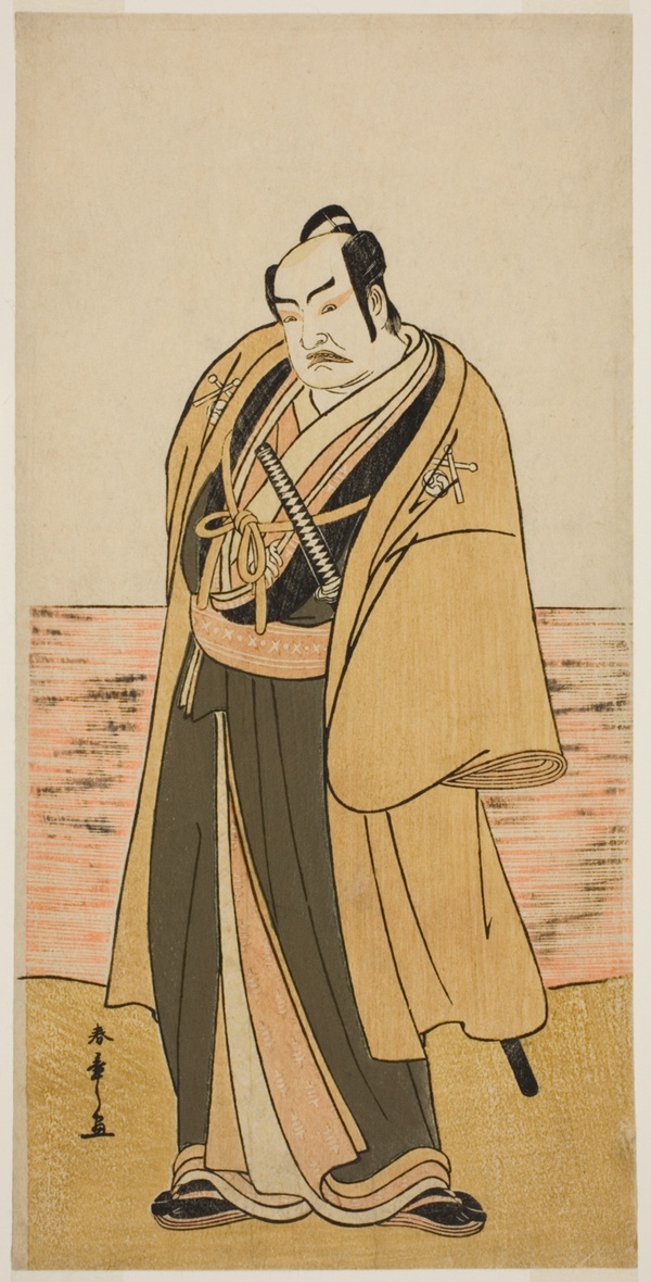 The Actor Nakamura Sukegoro II as Kaminari Shokuro in the Play Hatsumombi Kuruwa Soga, Performed at the Nakamura Theater in the Second Month, 1780