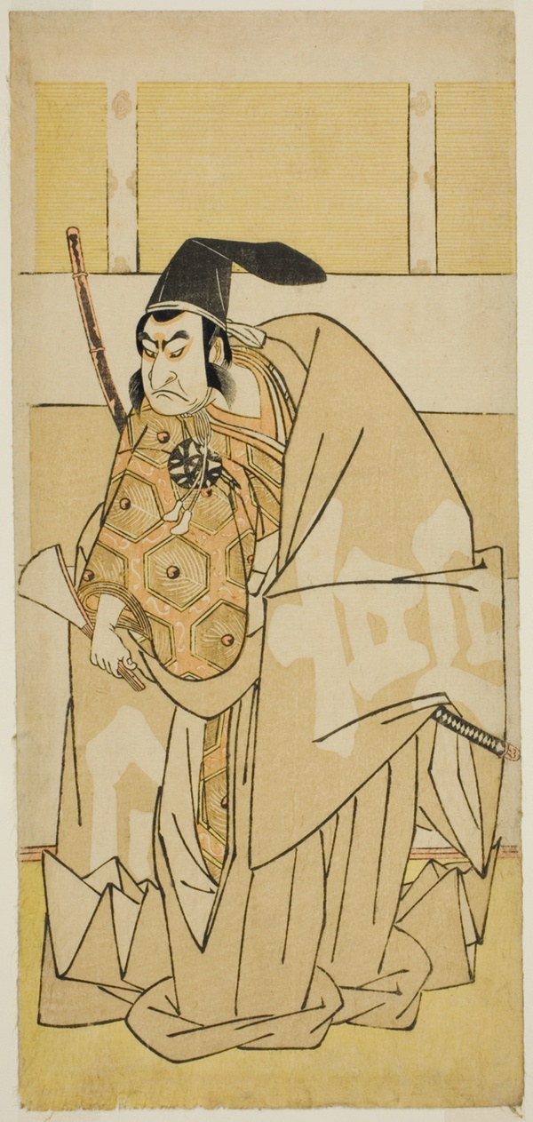 The Actor Nakamura Nakazo I as Ko no Moronao in the Play Kanadehon Chushingura, Performed at the Morita Theater in the Eighth Month, 1779