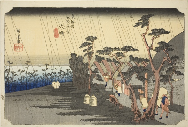 Oiso: Tora's Rain (Oiso, Tora ga ame), from the series 