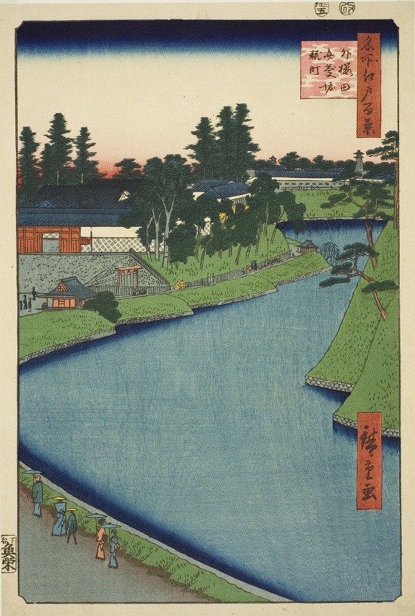 Benkei Moat from Soto-Sakurada to Kojimachi (Soto Sakurada Benkeibori Kojimachi), from the series 