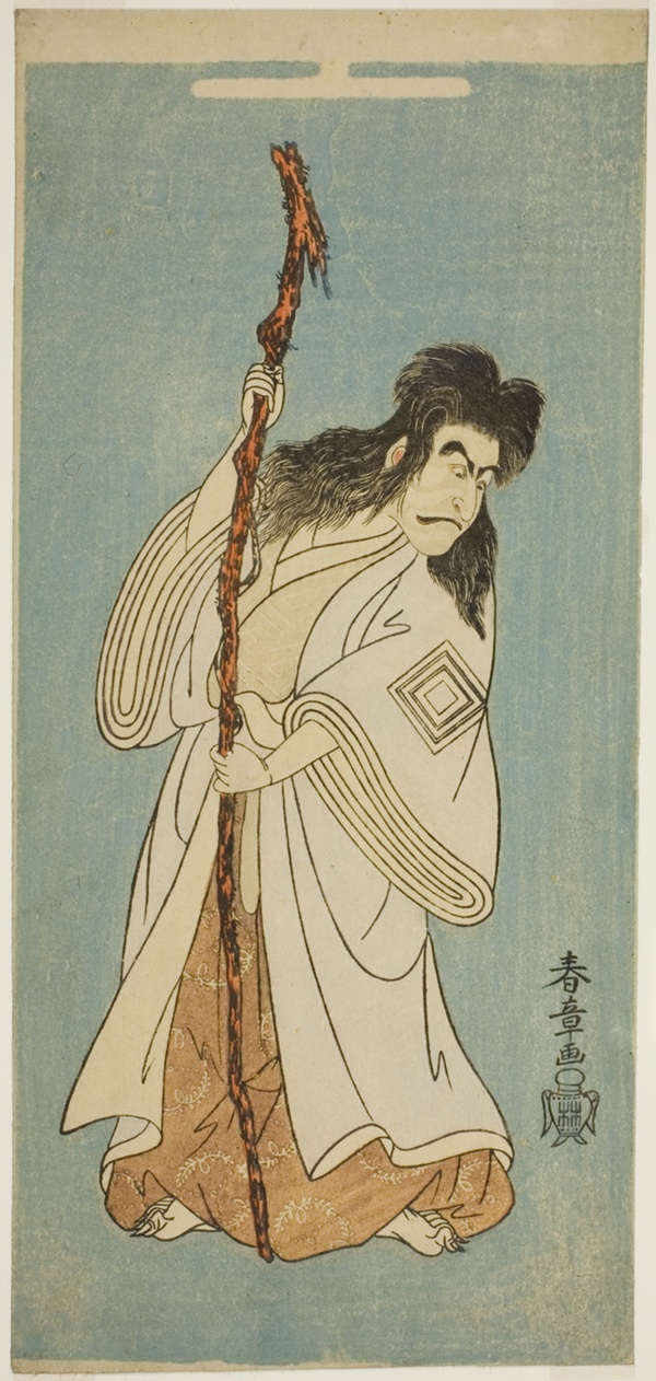 The Actor Ichikawa Danjuro IV possibly as Tenjiku Tokubei in the play 