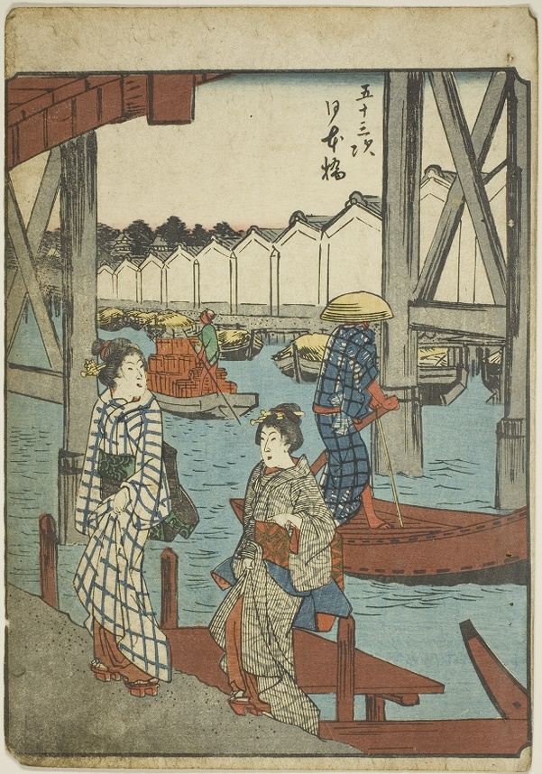 Nihon Bridge (Nihonbashi), from the series 