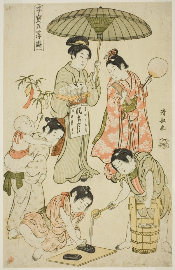 The Tanabata Festival, from the from the series 