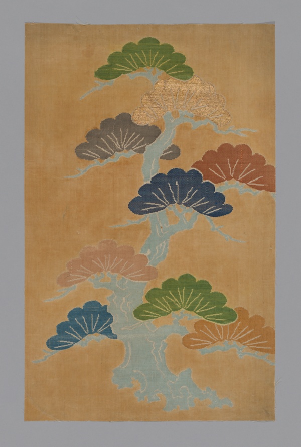 Fragment (From a Noh Costume)