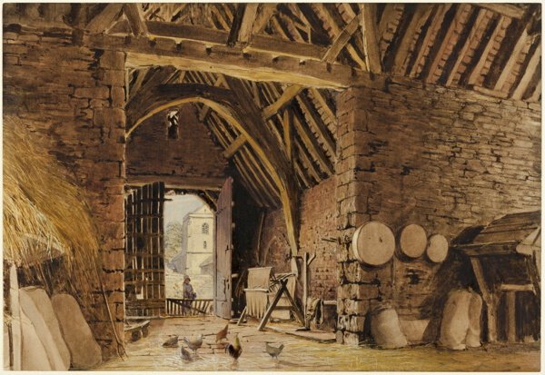 A Barn Interior