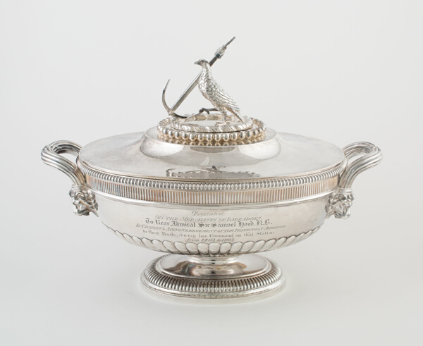 Soup Tureen with Cover from the Hood Service