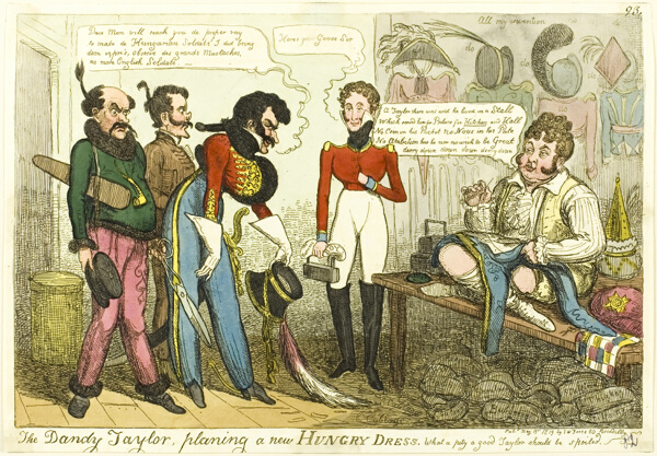 The Dandy Tailor, Planing a New Hungry Dress