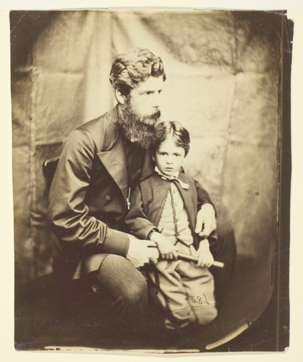 Rev. James Langton Clark and son Charles (Robin)