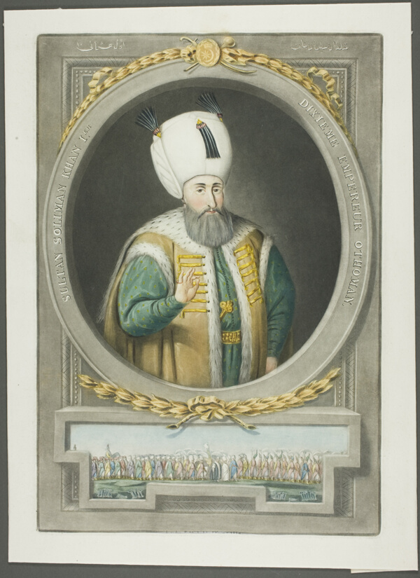 Soliman Kahn I, from Portraits of the Emperors of Turkey