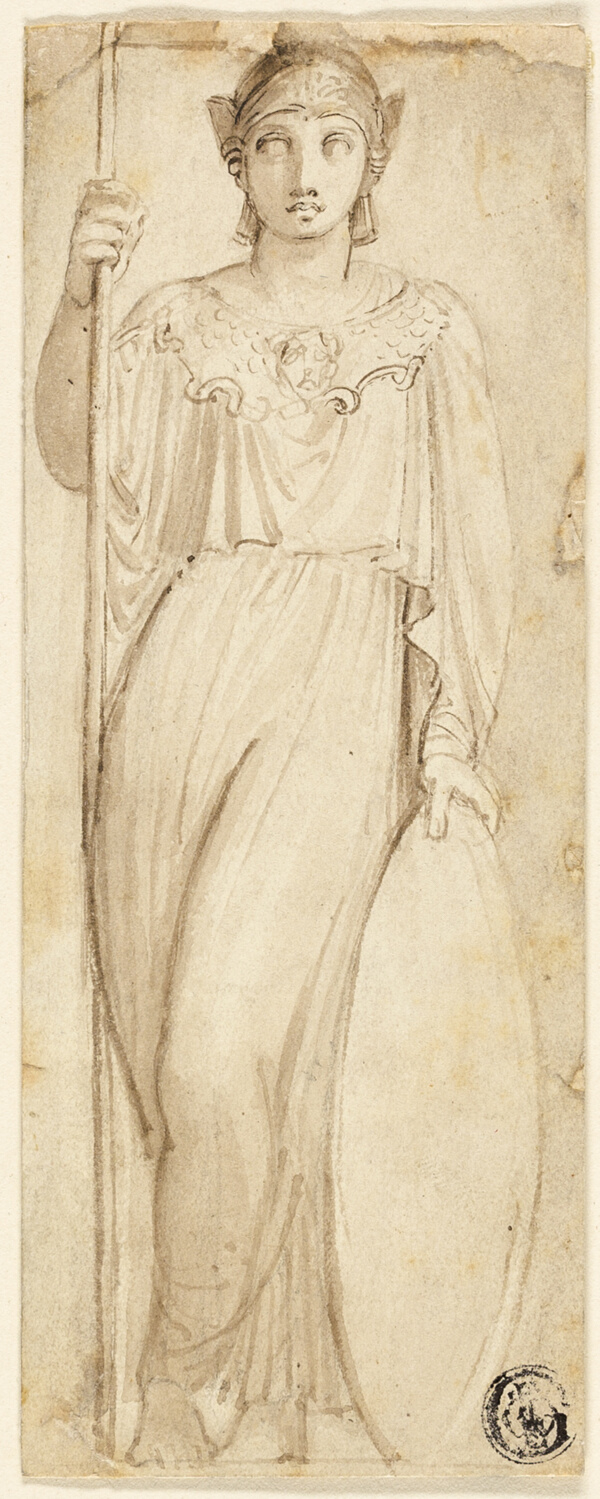 Athena, or Britannia identified as Athena