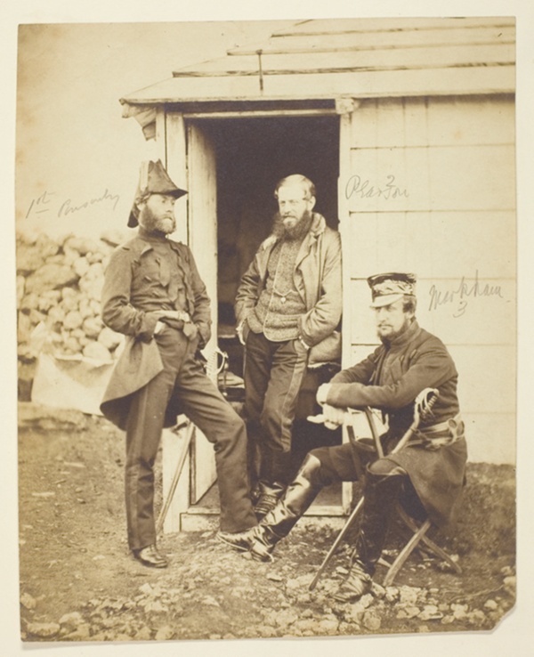 Sir Hy. Fk. Ponsonby (1825-1892) General; Thomas Hook Pearson (1806-1892) General; Fredrick Markham (1805-1855) General; Taken on the Field, Crimea