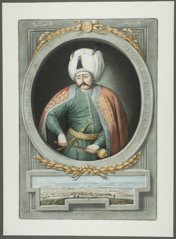Selim Kahn I, from Portraits of the Emperors of Turkey