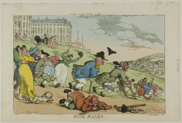 Bath Races, from Tegg's Caricatures no. 49