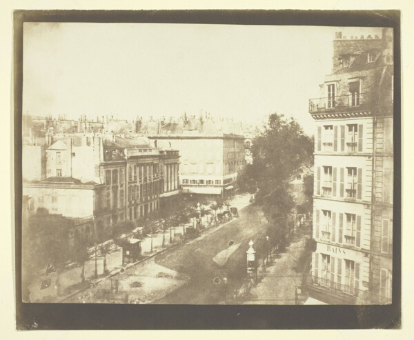 View of the Boulevards at Paris