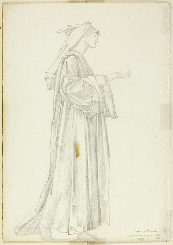 Study of Pilgrim for Romaunt of the Rose