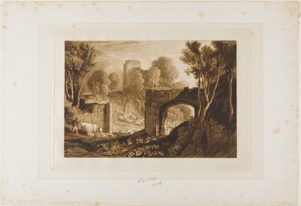 East Gate, Winchelsea, plate 67 from Liber Studiorum