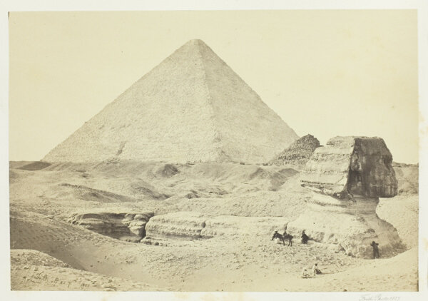 The Sphynx and the Great Pyramid, Geezeh