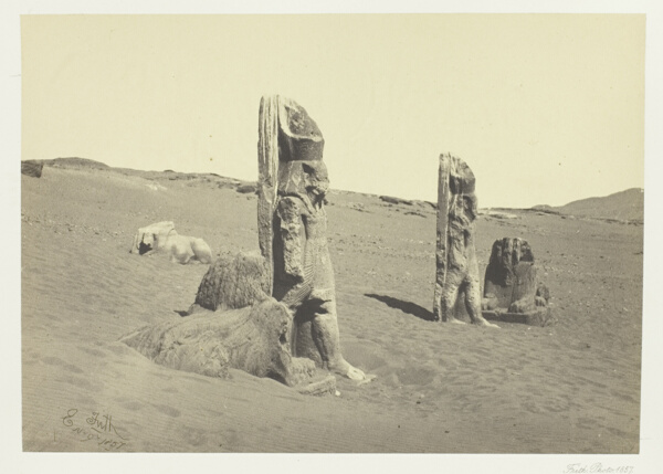 Colossi and Sphynx at Wady Saboua, Nubia