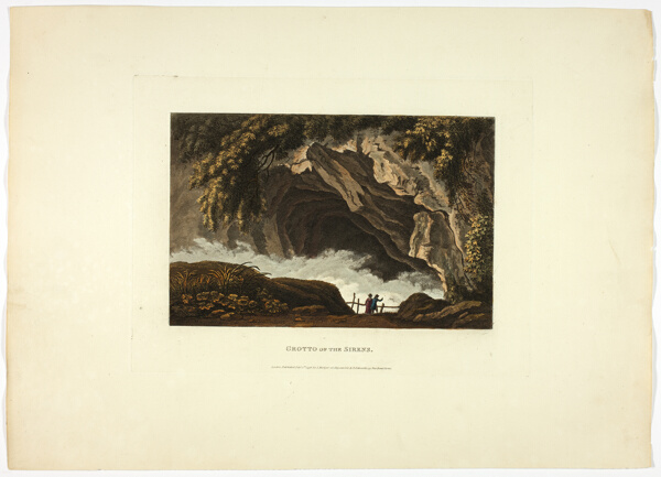 Grotto of the Sirens, plate thirty from the Ruins of Rome