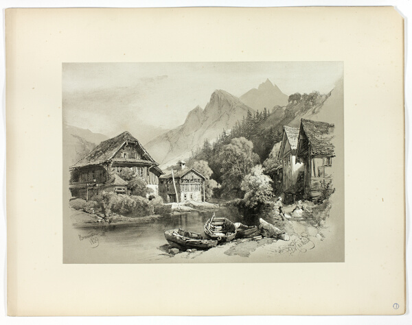 Brunnen, from Picturesque Selections