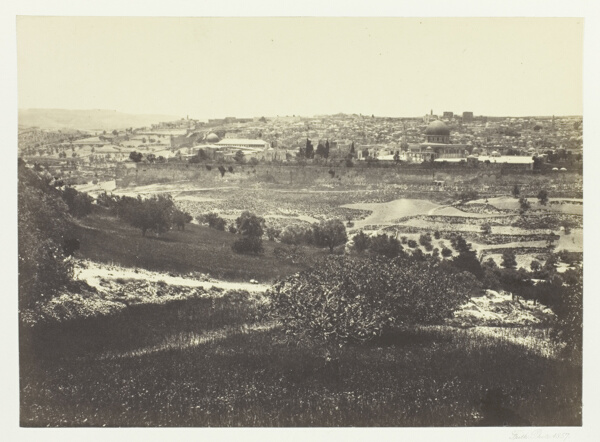 Jerusalem, from the Mount of Olives, No.1