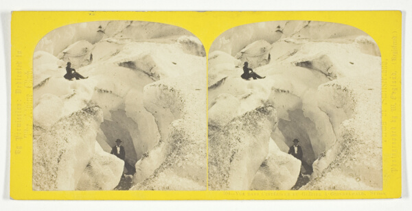 View from the Interior of the Glacier at Grindelwald, Suisse, No. 304 from the series 