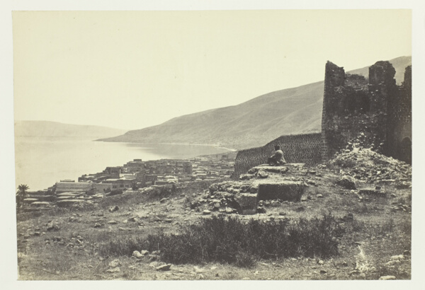 The Town and Lake of Tiberias, from the North